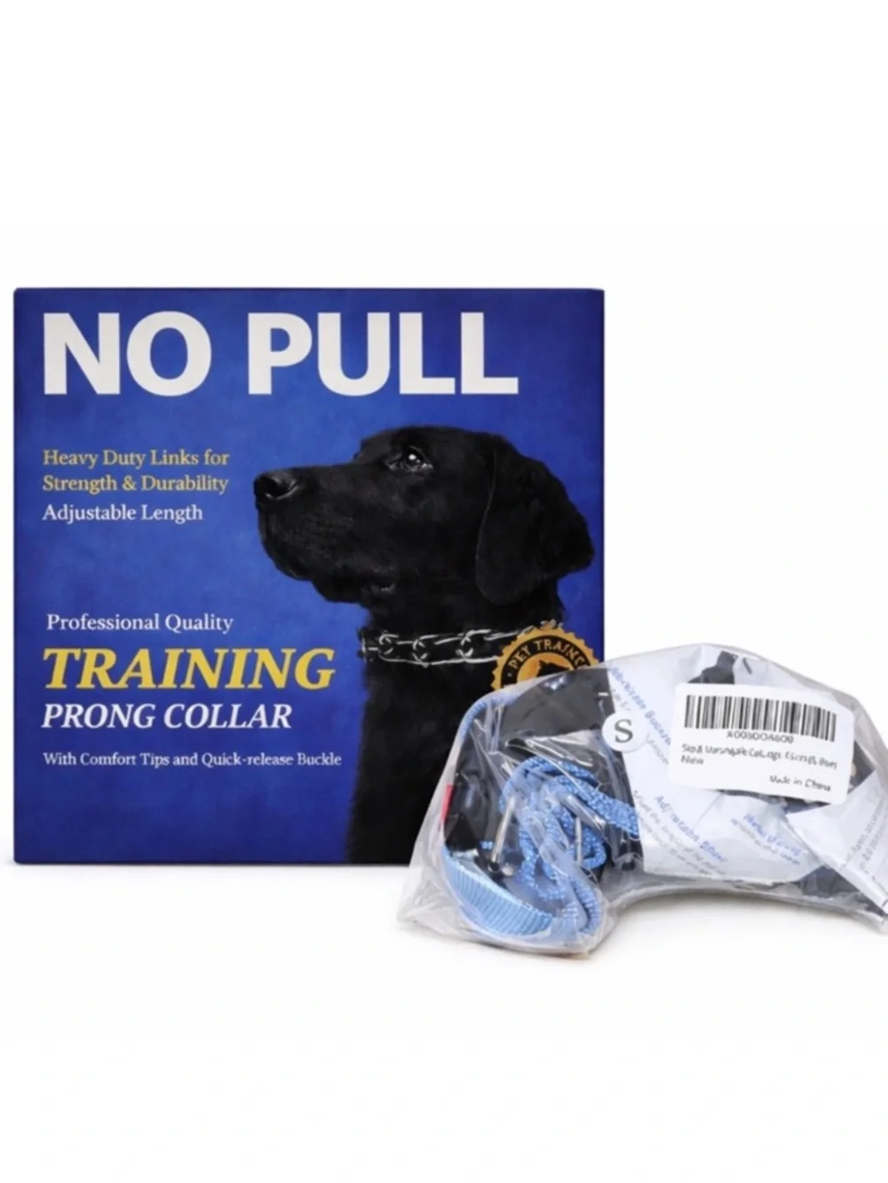 Mayerzon No Pull Dog Training Prong Collar Small Quick Release NWT